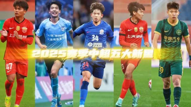 2025中超新星盘点，王钰栋等5人入围