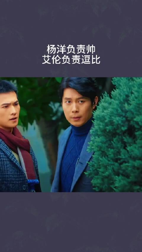 杨洋负责帅，艾伦负责逗比