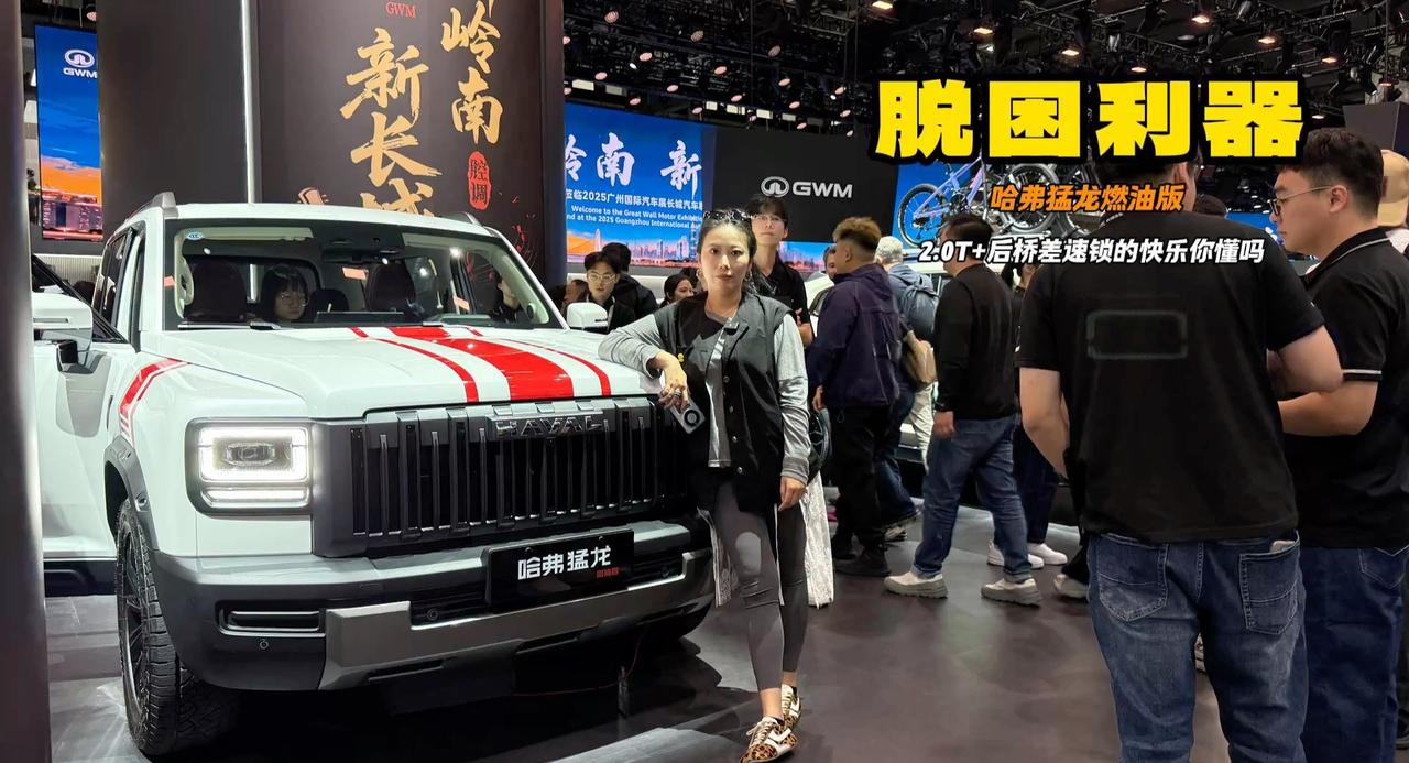 视频：硬派越野的鼻祖 哈弗猛龙燃油版 2.0T加后桥差速锁可极限脱困