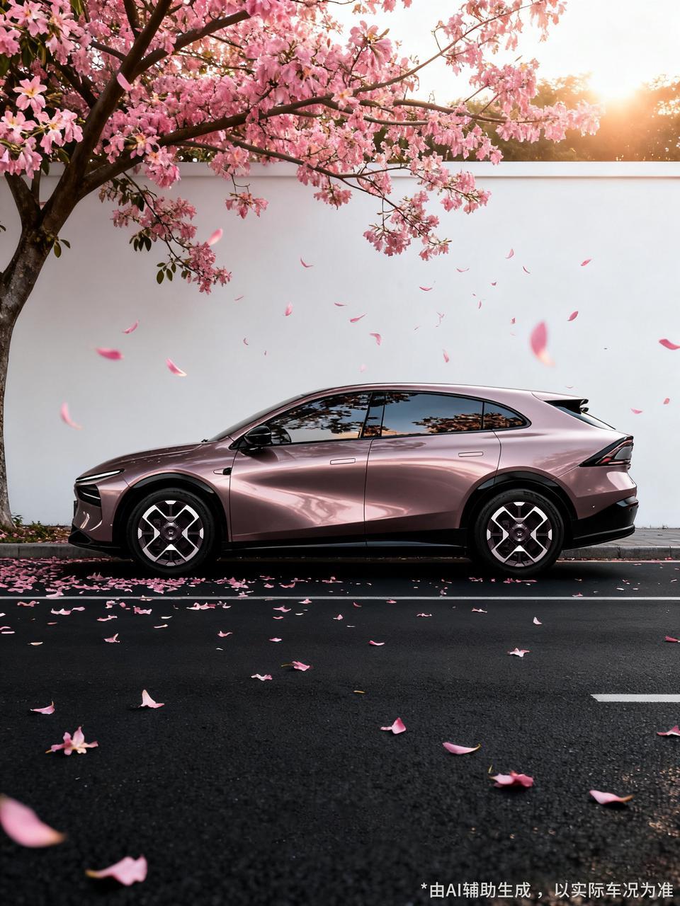 小鹏G7官方改色上新“宠粉色”，AI辅助生成海报