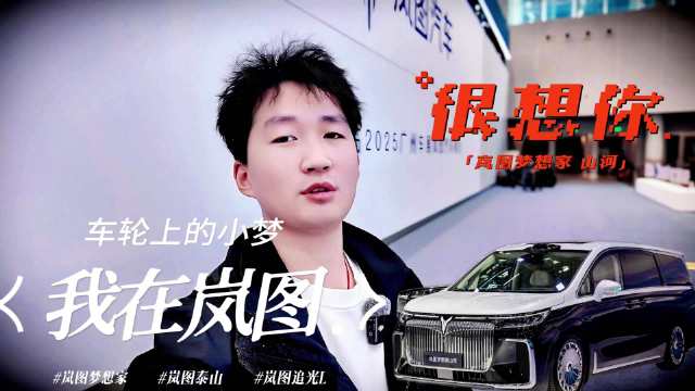 2025广州车展岚图展台亮相新能源车型