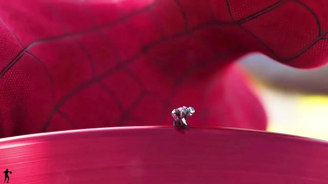 漫威里的隐藏细节 ，蜘蛛侠的反应速度比其他人快很多