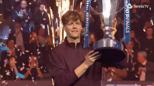 本赛季夺六冠&年终世界第二， 辛纳2025年ATP巡回赛高光集锦