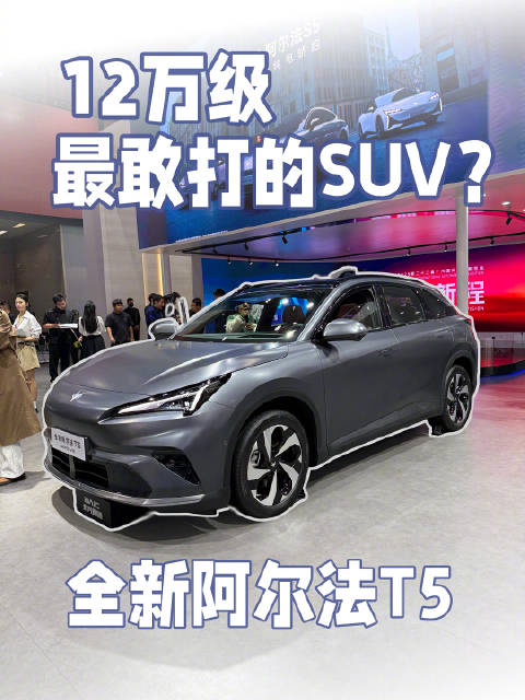 12 万级最敢打的 SUV？车展现场看看全新阿尔法 T5