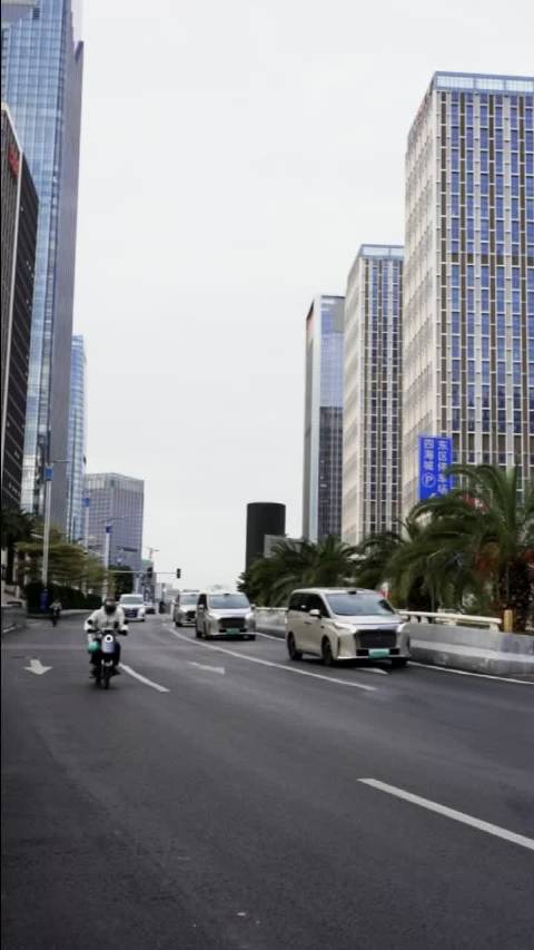 广州街头魏牌高山车队现身，科技豪华感超越埃尔法