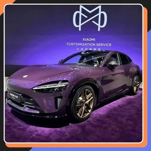 1.1万元起，100种车身颜色可选？小米YU7 Max版紫水晶专属定制首发亮相！