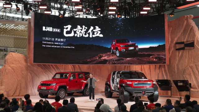 BJ40探险家在广州车展正式开启预定，喜欢越野的朋友别错过