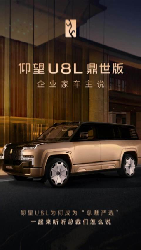 知名企业家组团提车？不追求百万奢华品牌？选择仰望U8L