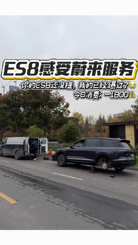 95后ES8女车主｜论人到底能闯多大的祸呢！