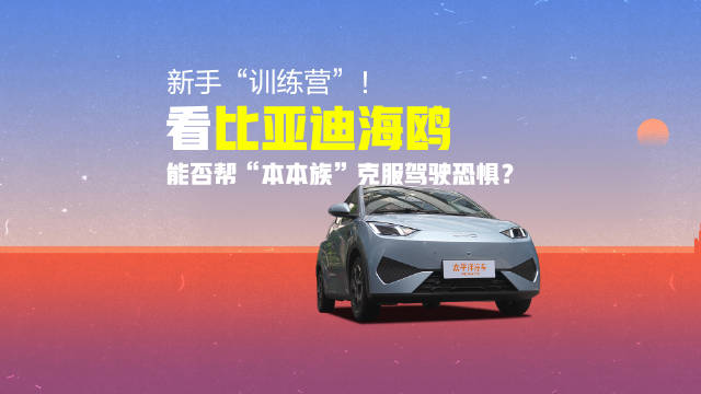 新手“训练营”！看比亚迪海鸥能否帮“本本族”克服驾驶恐惧？