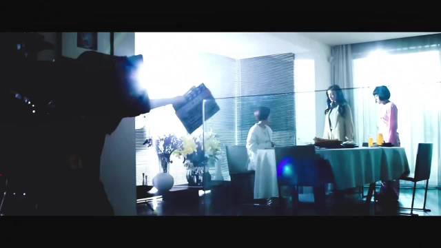 演员本人在镜头外看玫瑰花名场面的反应， 小时代花絮 杨幂 郭采洁