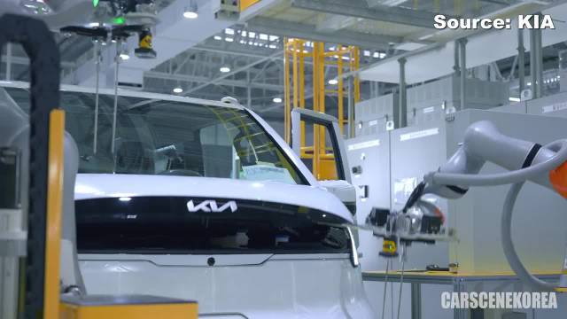 起亚PV5生产宣传片曝光，模块车细节待解决