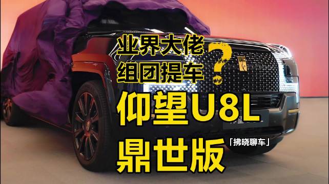 仰望U8L鼎世版交付两月，头部企业家组团提车