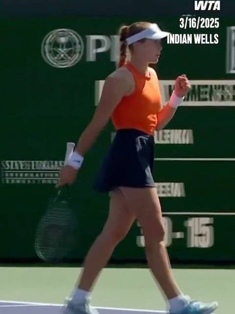 安德列娃印第安维尔斯击败萨巴伦卡连夺两冠