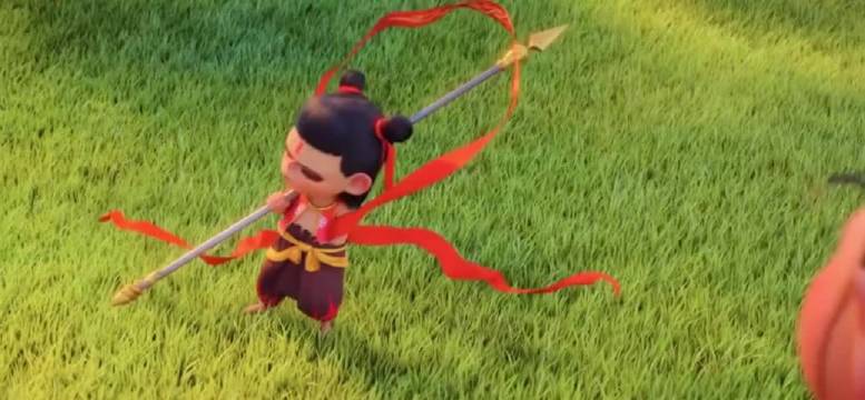 小藕被太乙收法器的时候，这脑袋也太可爱了次元新星计划