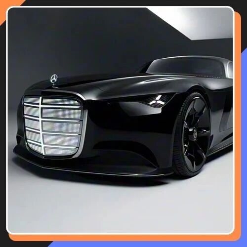 经典竖置风格格栅+大尺寸导流槽，中期改款S级长这样？