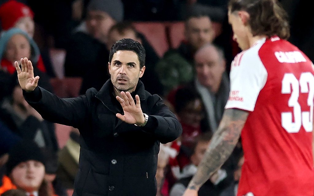 阿尔特塔的换人调整决定了比赛的最终基调。