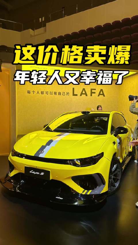零跑LAFA5上市，标配无边框车门和19寸轮毂，这价格诚意足够！