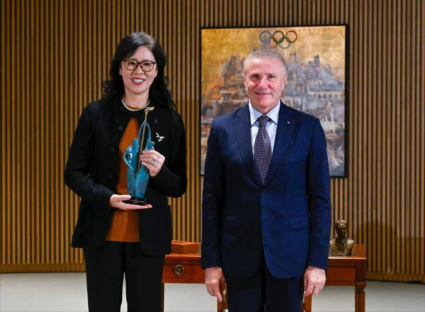 恭喜女排，迎喜讯，郎平等到，感谢女排，奥委会官宣，赖亚文看懂