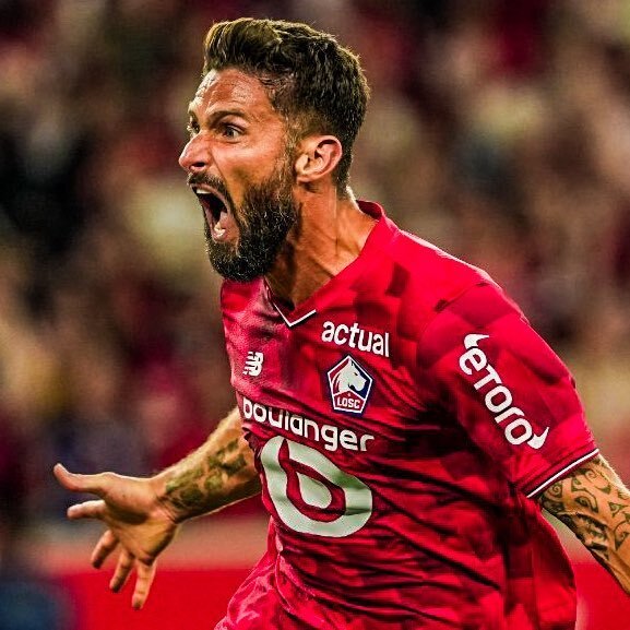 强！39岁里尔老将吉鲁达成职业生涯欧战百场里程碑