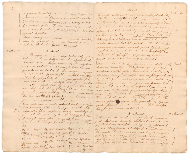 郭实猎的荷兰语传教日记