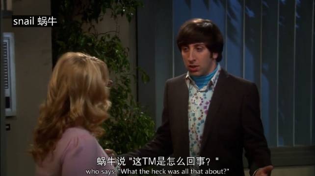 伙伴们被霍华德的恋爱观震惊