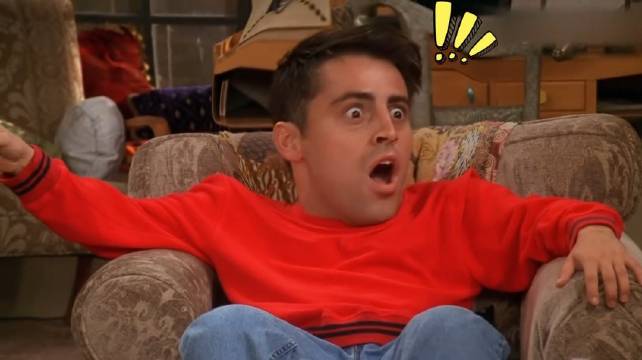 当发现好朋友在一起后满着自己的乔伊