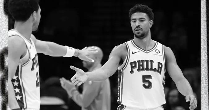 20+4+5断！是那个魔仙哥了！西蒙斯都心动了，76人起飞？