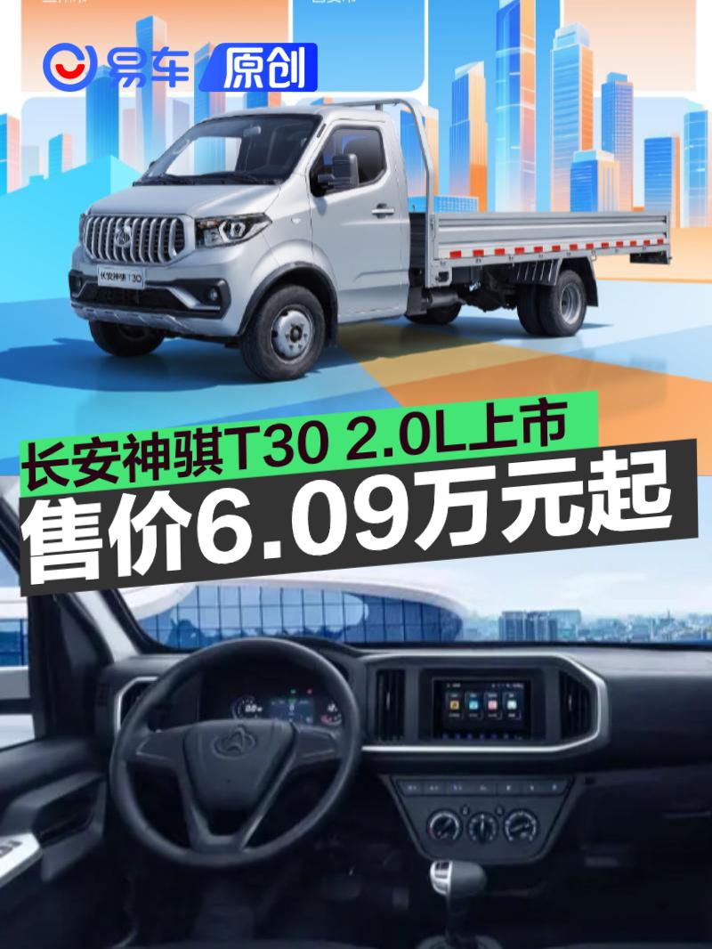 长安神骐T30 2.0L上市 售价6.09万元起