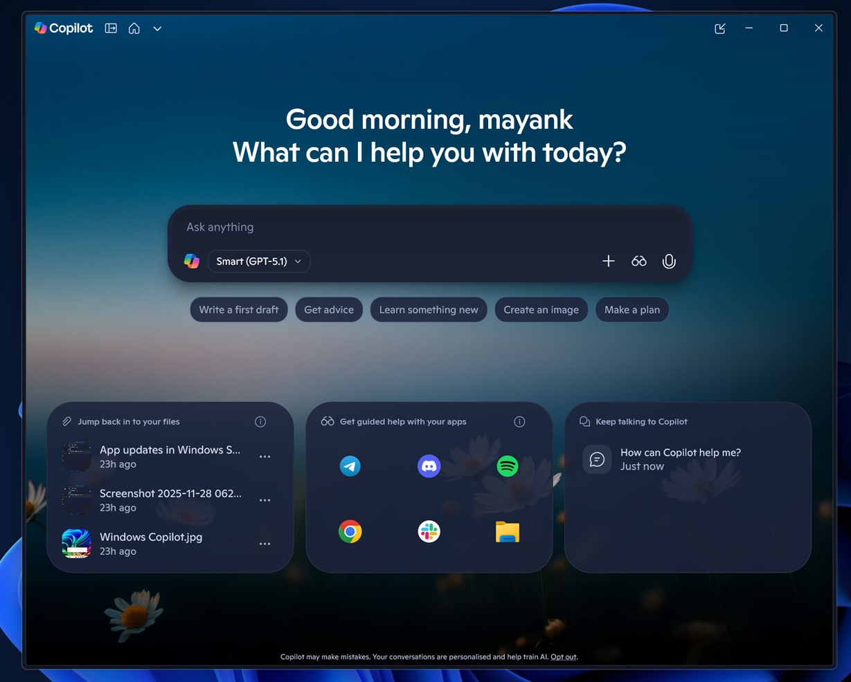 刚刚，微软向所有Windows用户推送了GPT 5.1