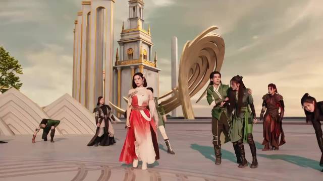 电视剧斗罗大陆2 谁懂这个长镜头啊，群像感觉来了