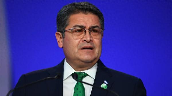 资料图：洪都拉斯前总统埃尔南德斯 英国广播公司