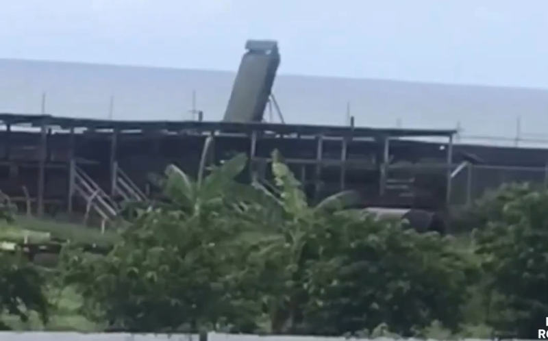 △美国在特多安装的雷达系统