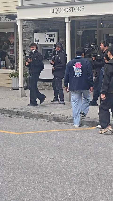 周杰伦 林书豪 新西兰箭镇拍摄《周游记4》