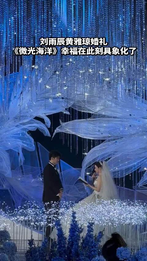 黄雅琼刘雨辰婚礼幸福在此刻具象化了