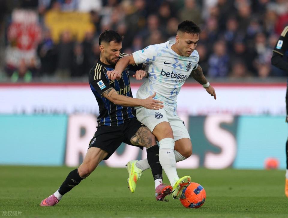 比萨0-2国际米兰，赛后评分：国米10号排第一