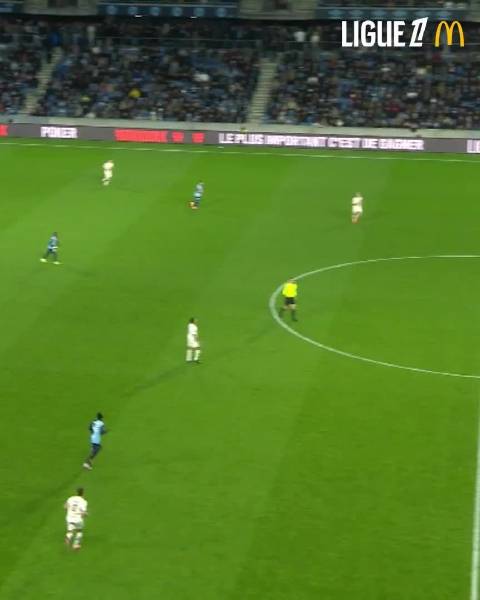 伊加马内摆脱包夹助攻后破门，助里尔绝杀勒阿弗尔