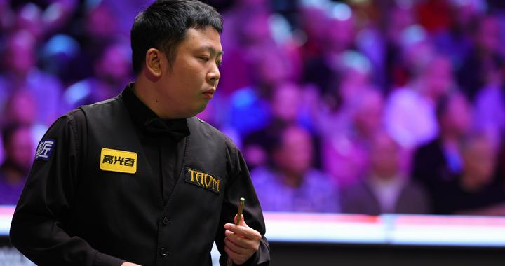 体育｜斯诺克——英锦赛：张安达晋级16强