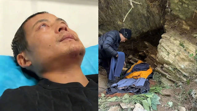 荒野求生选手刀疤哥肠胃不适退赛，组委会送医治疗|组委会|送医|挑战赛_新浪新闻