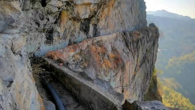 宁波千丈岩景区封闭红旗渠入口防逃票