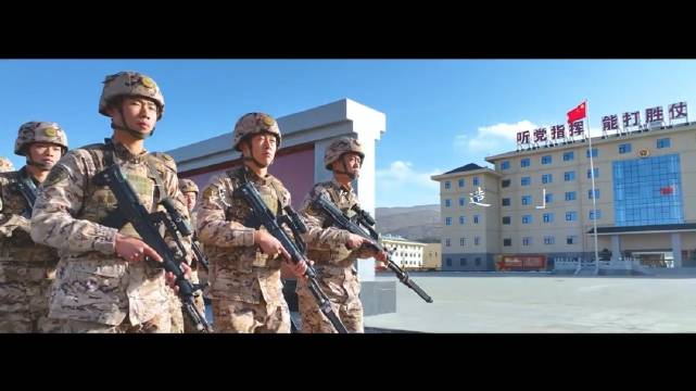 雪域砺锋芒，突刺裂寒霜，（杨松岗 李春江）