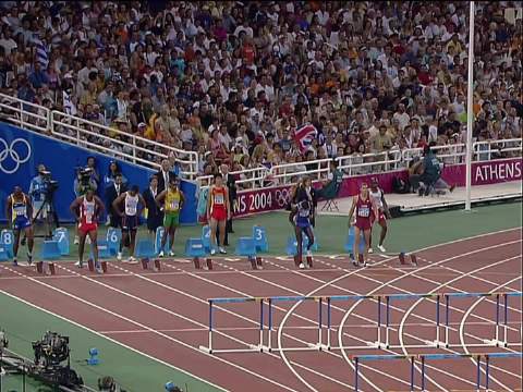 超高清4K画质，回顾2004雅典奥运会刘翔110米栏夺冠！