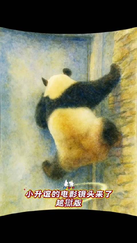 大熊猫升谊经典镜头集锦：越狱、挂树、学吃竹叶