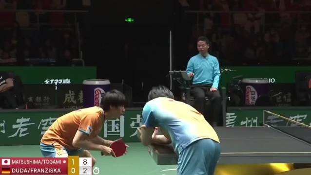 日本混团8比3大胜德国，张本美和松岛辉空表现亮眼