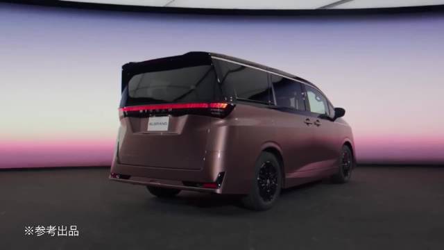 上个月东京车展发布的日产四代君爵Elgrand