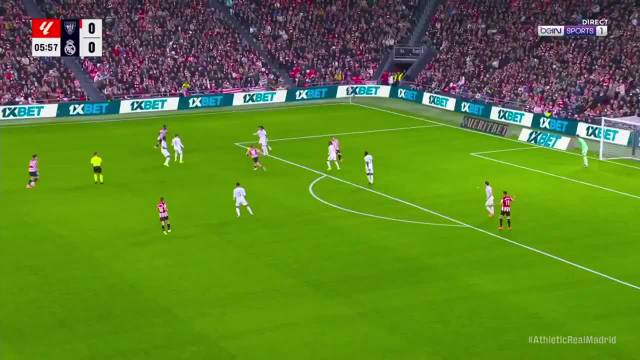 阿诺德在西甲的第一个助攻，来自他送给姆巴佩的一记长传