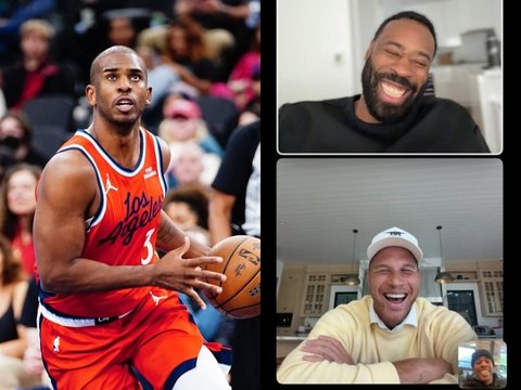 保罗与快船分手后首次更新社媒：和格里芬小乔丹连线 笑容满面