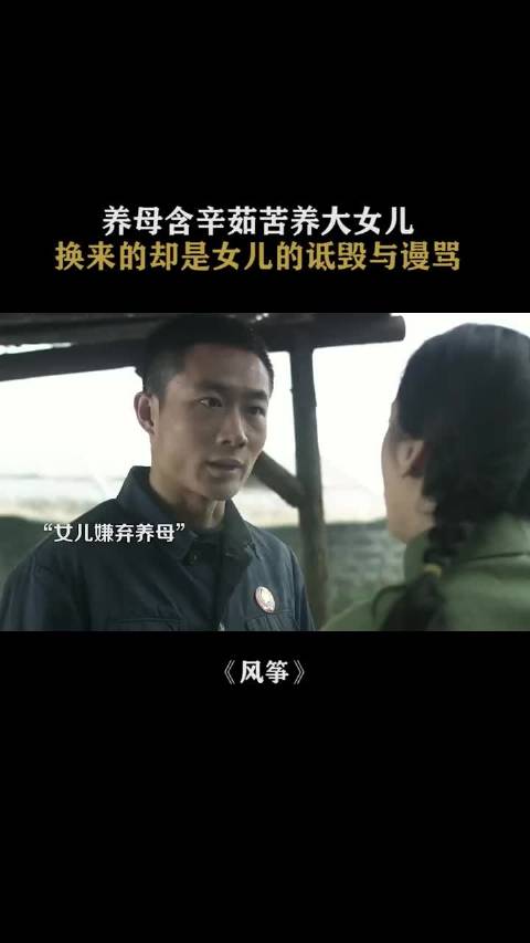 母亲含辛茹苦养大的女儿竟是个白眼狼， 风筝