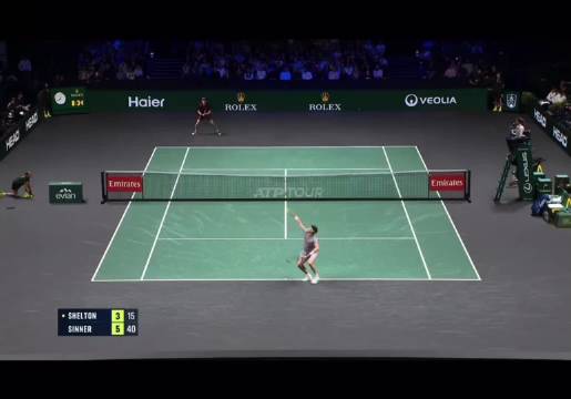 辛纳巴黎大师赛1/4决赛晋级