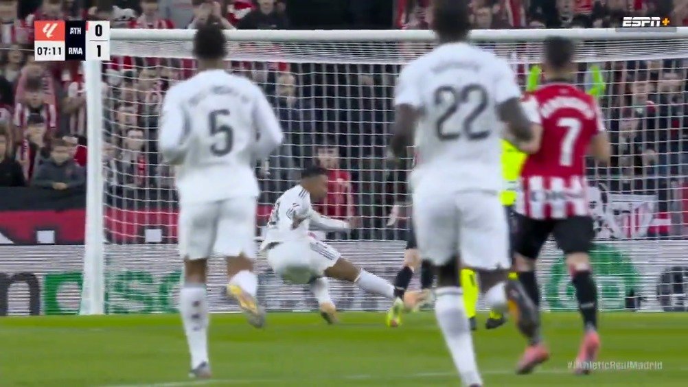 西甲 第19轮，毕尔巴鄂竞技0比3皇马